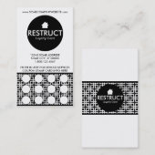 ZUHAUSE-Schlacker-Briefmarke Treuekarte (Vorne/Hinten)