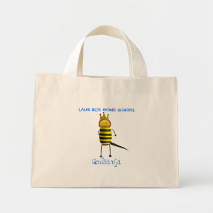 Zuhause School Bag Mini Stoffbeutel