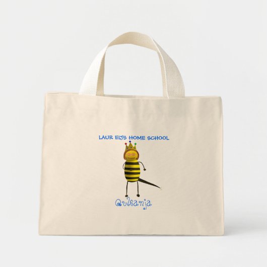 Zuhause School Bag Mini Stoffbeutel (Vorne)