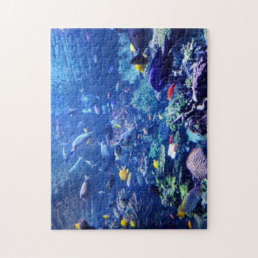 Zuhause School of Fish Puzzle (Vertikal)