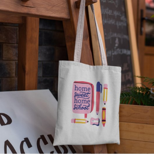 Zuhause School Tote Bag Tragetasche
