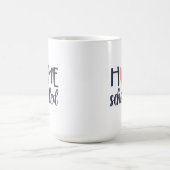 Zuhause School with Heart Homeschool Tasse (Mittel)