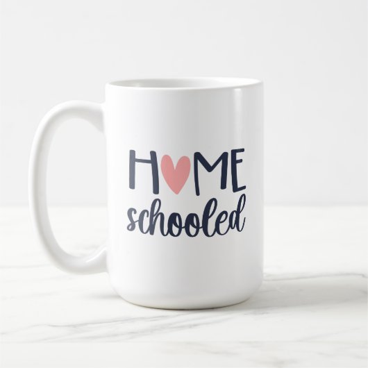 Zuhause School with Heart Homeschool Tasse (Links)