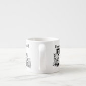 Zuhause Schooled Bekleidung und Schenkungen Espressotasse (Rückseite)