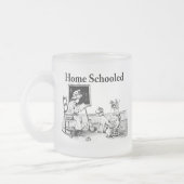 Zuhause Schooled Bekleidung und Schenkungen Mattglastasse (Links)