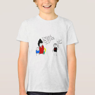 Zuhause Schooled Breaking alle Regeln Unruhestifte Tri-Blend Shirt