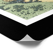 Zuhause (schwarz) poster (Ecke)