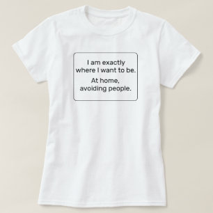 Zuhause (schwarz) T-Shirt