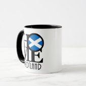 ZUHAUSE Scotland 11oz Tasse (Vorderseite Links)