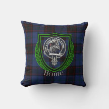 Zuhause Scottish Clan Tartan & Wappen