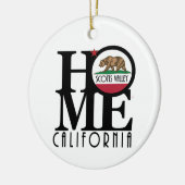 ZUHAUSE Scotts Valley California Keramik Ornament (Links)