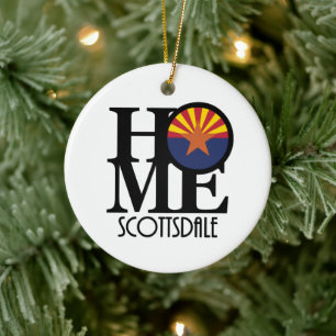 ZUHAUSE Scottsdale Arizona Keramik Ornament