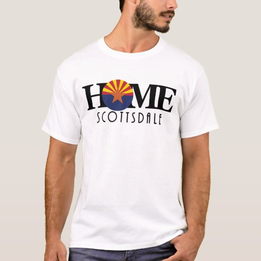 ZUHAUSE Scottsdale Arizona (Print lang) T-Shirt (Vorderseite)