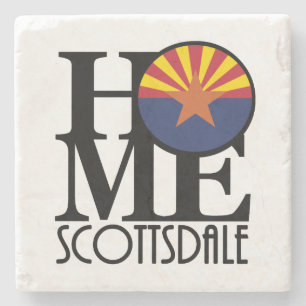 ZUHAUSE Scottsdale Arizona Steinuntersetzer