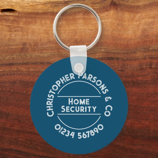 Zuhause Security Schlüsselanhänger (Vorderseite)