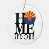 ZUHAUSE Sedona Arizona Keramik Ornament (Links)