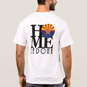 ZUHAUSE Sedona AZ (Rückseite) T-Shirt