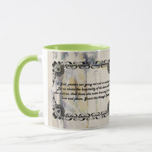 Zuhause Segen Gebet Religiöse Zitate Tasse