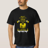 Zuhause Self-Build-Gratulation T-Shirt (Vorderseite)