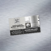 Zuhause-Services für die Gerätereparatur | QR-Code Magnetische Visitenkarte (Beispiel)