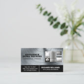 Zuhause-Services für die Gerätereparatur | Technik Visitenkarte (Stehend Vorderseite)