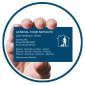 Zuhause Services Handyman Business Card Visitenkarte