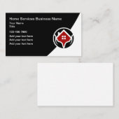 Zuhause Services Moderne Visitenkarten Visitenkarte (Vorne/Hinten)