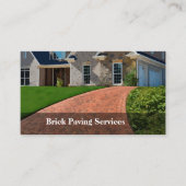 Zuhause Services Zwei-seitige Visitenkartenvorlage Visitenkarte (Vorderseite)