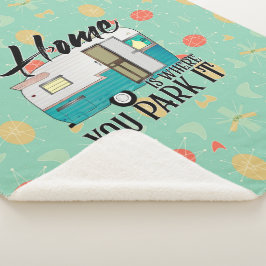 Zuhause Sherpa Blanket Sherpadecke