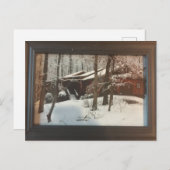 Zuhause-Sicherheit protokollieren Postkarte (Vorne/Hinten)