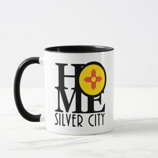 ZUHAUSE Silver City 11oz Tasse (Links)