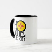 ZUHAUSE Silver City 11oz Tasse (Vorderseite Links)