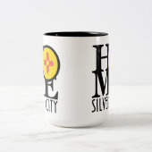 ZUHAUSE Silver City 15oz Zweifarbige Tasse (Mittel)