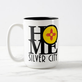 ZUHAUSE Silver City 15oz Zweifarbige Tasse