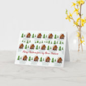 Zuhause Small Business - Weihnachtskarte - vielen Karte (Gelbe Blume)