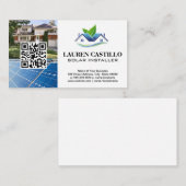 Zuhause | Solarpaneele | QR Visitenkarte (Vorne/Hinten)
