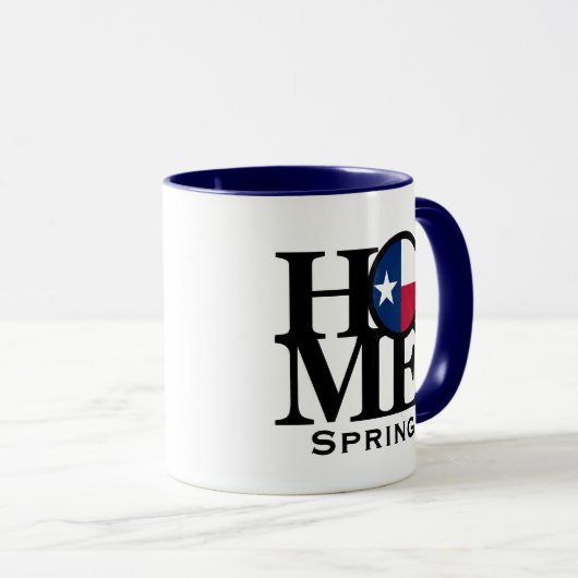 ZUHAUSE Spring Texas Tasse (VorderseiteRechts)