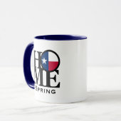 ZUHAUSE Spring Texas Tasse (Vorderseite Links)