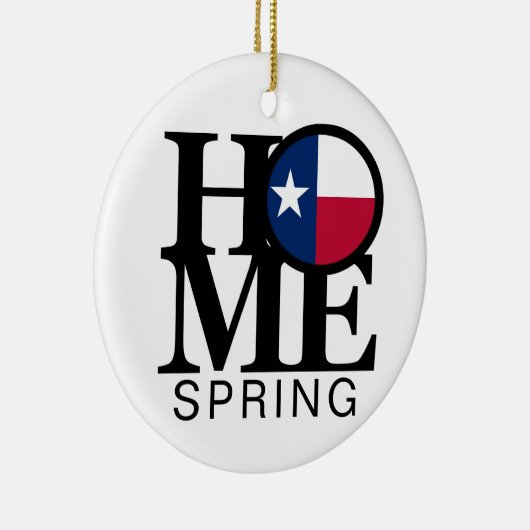 ZUHAUSE Spring TX Keramik Ornament (Rechts)