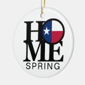 ZUHAUSE Spring TX Keramik Ornament (Links)
