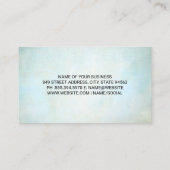 Zuhause Squeegee-Logo | Reinigungsmittel Visitenkarte (Rückseite)