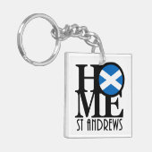 ZUHAUSE St Andrews Scotland Schlüsselanhänger (Vorderseite links)