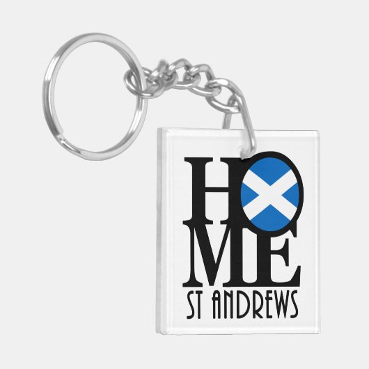 ZUHAUSE St Andrews Scotland Schlüsselanhänger (Vorderseite links)