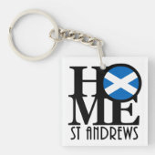 ZUHAUSE St Andrews Scotland Schlüsselanhänger (Vorderseite)