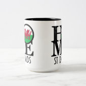 ZUHAUSE St Davids 15oz Zweifarbige Tasse (Mittel)