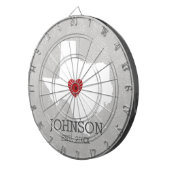 Zuhause Staat Karte - Individuelle Name Texas Dartscheibe (Vorderseite rechts)