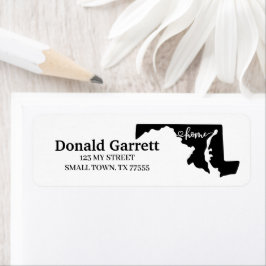 Zuhause Staat Kontur Herzhafen