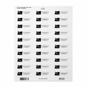 Zuhause Staat Kontur Herzogon Anschrift (Vorne)