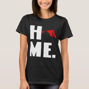 Zuhause Staat Maryland Liebe Native T-Shirt