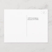 Zuhause Staat Wedding Save the Date Texas Map Ankündigungspostkarte (Rückseite)